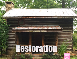 Historic Log Cabin Restoration  Frazeysburg, Ohio